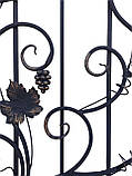 Ковані ворота з вбудованою хвірткою " Лоза", фото 5