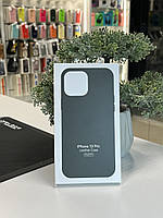 Чохол шкіряний leather case magsafe для Iphone 13 pro green, Шкіряний чохол накладка для айфон 13 про зелений