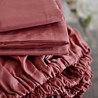 Простирадло на резинці Сатин Stripe 66 вилюта, фото 3