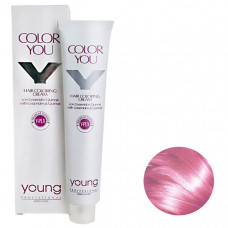 Крем-фарба для фарбування волосся Young Color You Y-PLX Chrome Pink