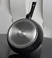 Сковорода глибока Fissman Fiore Ø26см mebelime з антипригарним покриттям, чорний, фото 7