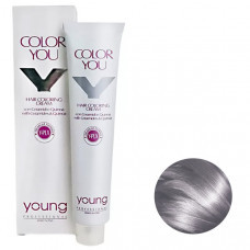 Крем-фарба для фарбування волосся Young Color You Y-PLX Chrome Grey