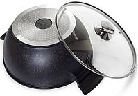 Каструля Fissman Grande 7.7л mebelime з антипригарним покриттям TouchStoneForte, фото 3