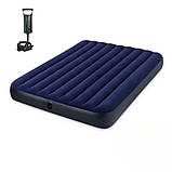 Матрац надувний пляжний, Надувні матраци для плавання, полуторний Intex, 152х203, пляжні надувні матраци, фото 10