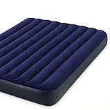 Матрац надувний пляжний, Надувні матраци для плавання, полуторний Intex, 152х203, пляжні надувні матраци, фото 3