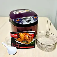 Мультиварка кухонная бытовая с 14програмами для готовки блюд 6л 1800Вт,Мультиварка с функцией мультиповар hop