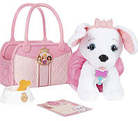 Принцессы Дисней собачка в сумке-переноске Disney Princess Style Collection Pet Puppy Plush