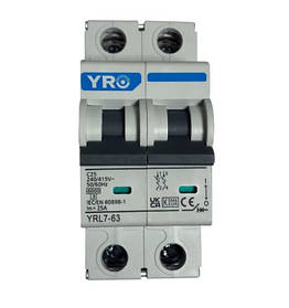 Автоматичний вимикач YRO YRL7-63AC 25А