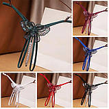 Жіночі відверті стринги з паєтками та намистинками, фото 5