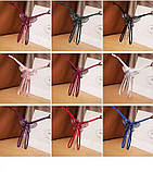 Жіночі відверті стринги з паєтками та намистинками, фото 7