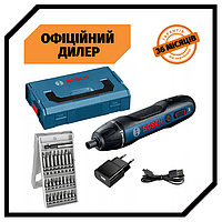 Аккумуляторная отвертка Bosch professional Bosch GO 2 + Биты Электро отвертка аккумуляторная PAK