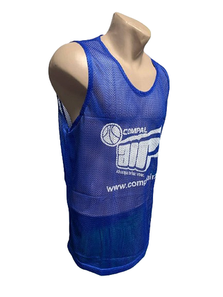 Маніжка доросла Баскетбольна Синя (Яскр.колір) (З лого) - L ( 170-185см), фото 2