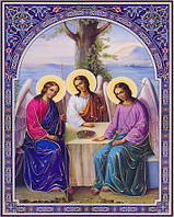 Набір для творчості алмазна картина Свята Трійця Strateg розміром 40х50 см SK86012 ish