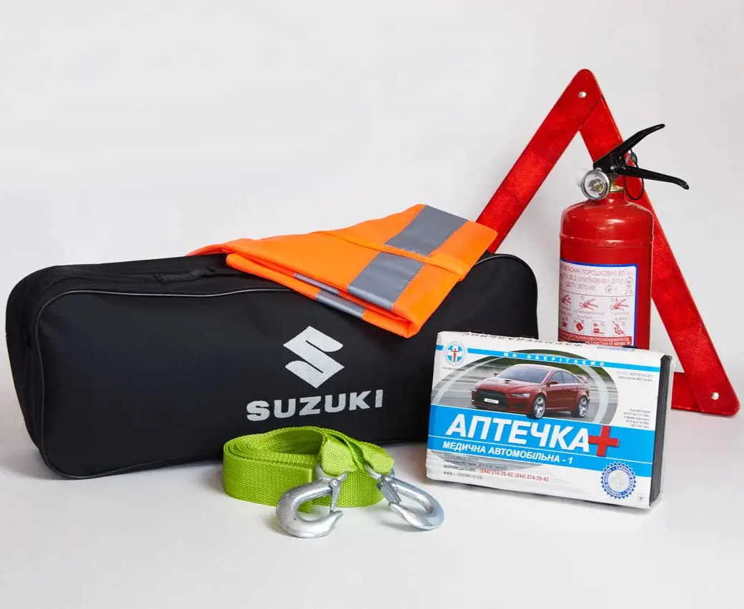 Набір автомобіліста для авто SUZUKI автонабір тих допомоги, фото 1