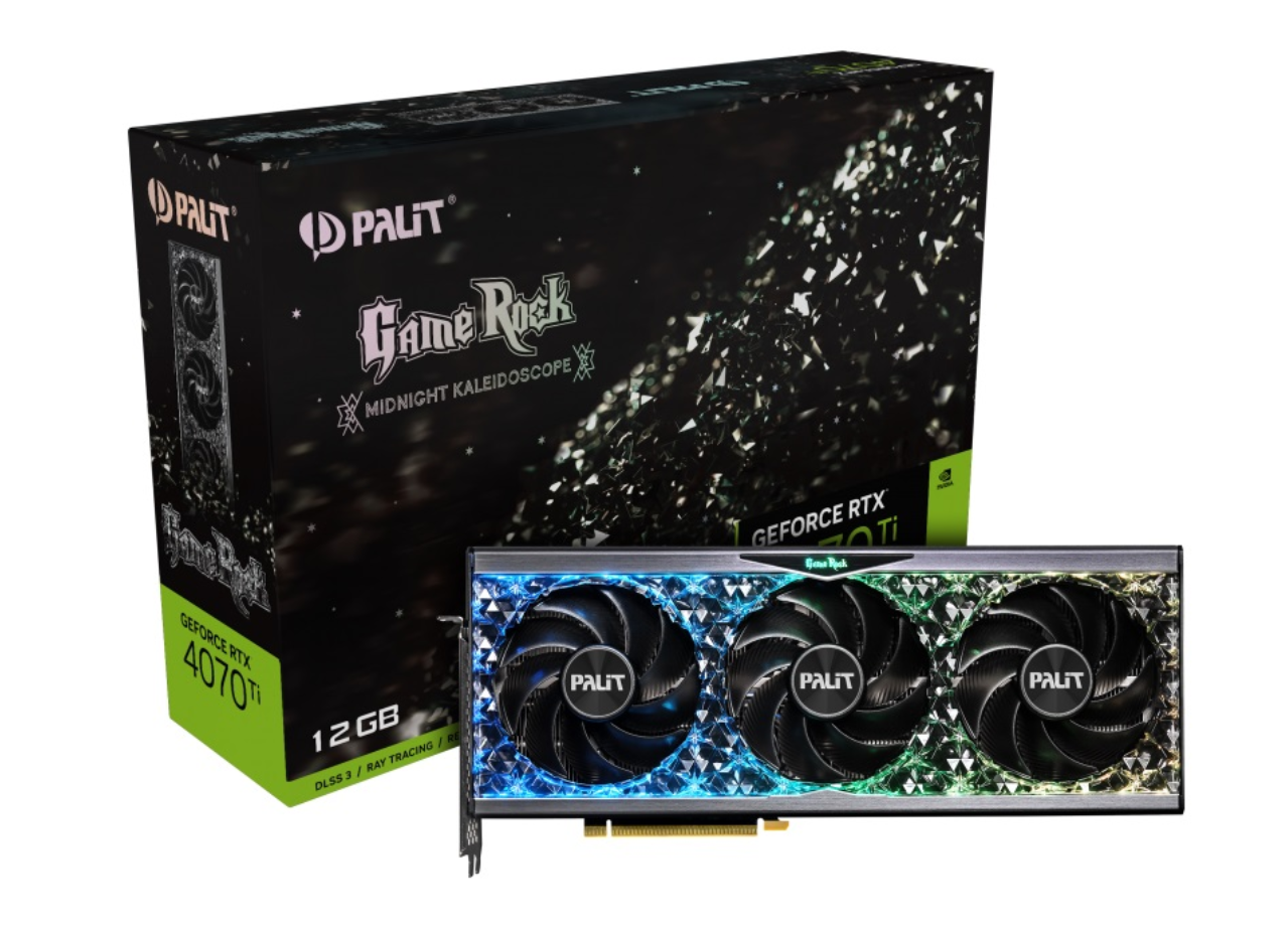 Відеокарта GF RTX 4070 Ti 12GB GDDR6X GameRock Palit (NED407T019K9-1045G)