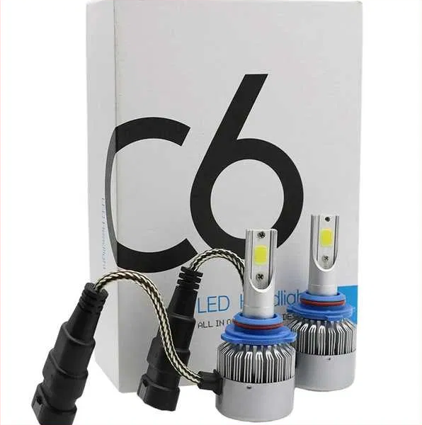 Комплект LED ламп HeadLight C6 H1 12v COB Н3 Н4 Н7 Н11 НВ4, фото 1