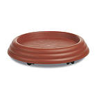 Підставка під вазон Stefanplast Gervaso пересувна світло-коричнева 46см (81460)