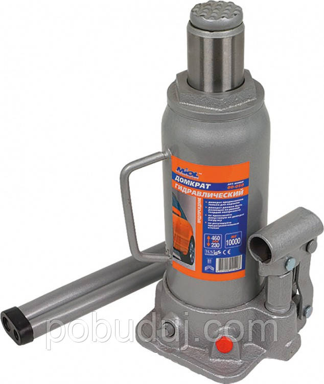 Домкрат гідравлічний Miol пляшковий 12т (80-060), фото 1