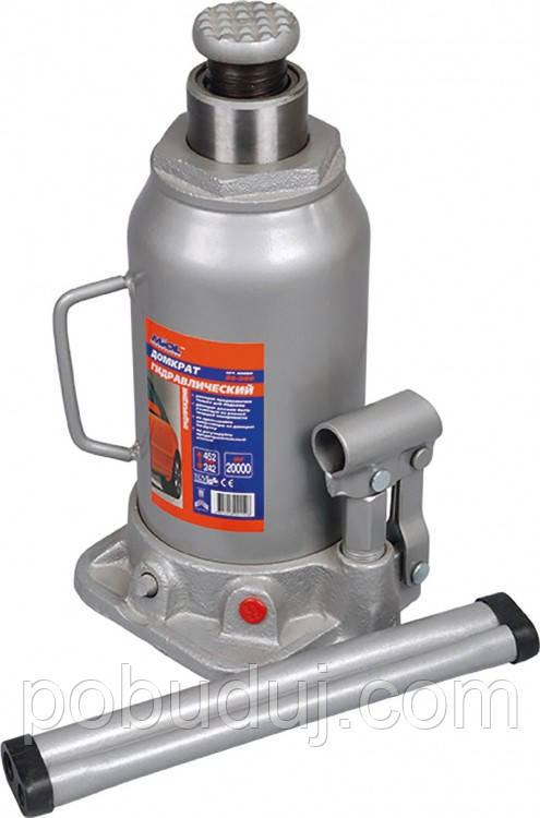 Домкрат гідравлічний Miol пляшковий 20т (80-080), фото 1