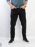 Мужские джинсы мом черные , темные джинсовые штаны мом зауженные Турция fms