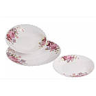 Набір посуду Vittora Рожевий букет Wave VT-419РВ 18 предметів (104150)