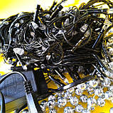 Гірлянда світлодіодна новорічна кольорова 200 LED 10 м <unk> Гірлянда електрична<unk> Новорічна гірлянда, фото 10