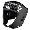 Боксерський шолом Phantom APEX Open Face Head Protection Black (капа в подарунок), фото 3