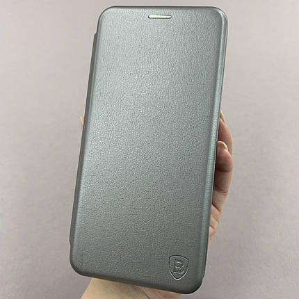 Чохол-книга для Samsung Galaxy A14 4G / 5G чохол книжка з підставкою на телефон самсунг а14 сіра stn, фото 1