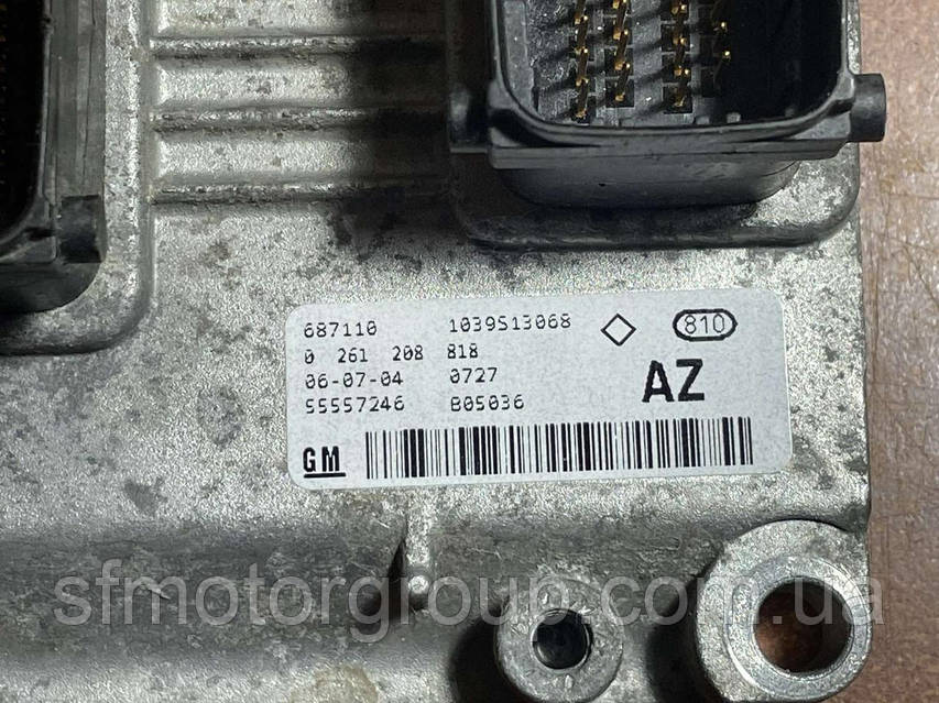 そら。 Блок управления двигателя Opel Astra H Zafira B 2,0T Z20LEH