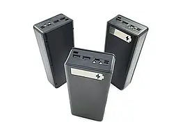 Корпус для повербанка 16 акумулятора 18650 2хUSB+microUSB+Type-C 3А LCD екран (без акумуляторів)