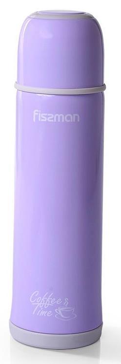 Термос Fissman Ayge Lilac 480мл mebelime mebelime з нержавіючої сталі, фото 1