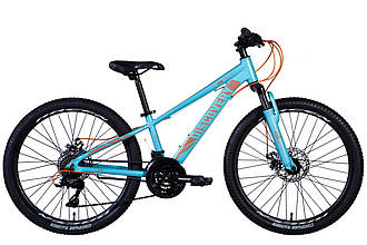 Велосипед DISCOVERY 24" QUBE AM DD Al рама 11.5" 2024