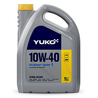 Yuko Super Gas 10W-40 5л (11809) Напівсинтетична моторна олива для двигунів газ-бензин / газ-дизель