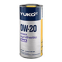 Yuko Max Synthetic A&A 0W-20 1л (21555) Синтетическое моторное масло