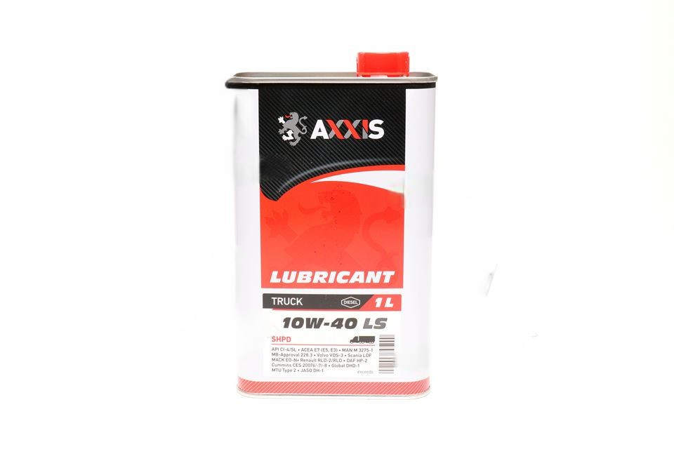 Масло моторн. AXXIS TRUCK 10W-40 LS SHPD (Канистра 1л) 48021043895