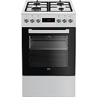 Плита комбінована Beko FSM52332DWDS (газ+електро)