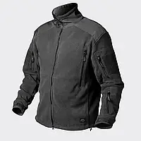 Флисовая кофта Helikon-Tex Liberty Jacket Black,тактическая черная мужская куртка из двойного флиса НАТО