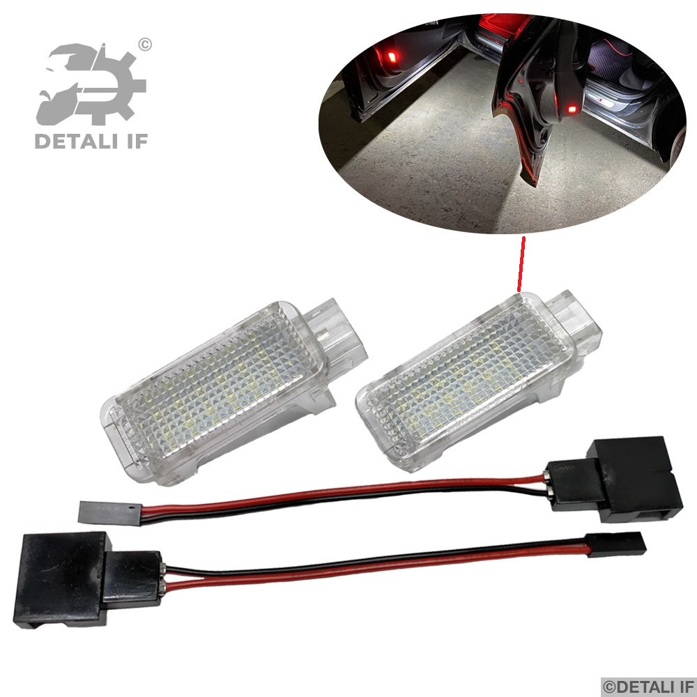 Підсвітка дверей салону багажника led Q7 Audi 4B0947415 4B0947415A 8E0947101 4B094741 3B0947415
