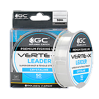 Леска GC Verte-X Leader 50м Crystaline 0.090мм