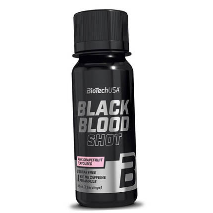 Передтренувальний комплекс BioTech Black Blood Shot 60 мл, фото 1