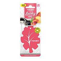 Ароматизатор Lucky Leaf Peach "персик" сухой листик Winso ( ) 537930-Winso