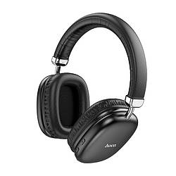 Бездротові навушники Bluetooth з мікрофоном Hoco wireless headphones (BT5.3, AUX/TF, 40h). Black
