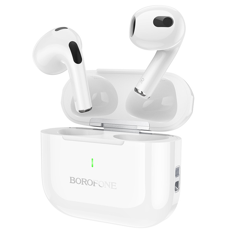 Безпровідні навушники з мікрофоном в кейсі BOROFONE BW58 Білий