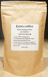 Кава натуральна розчинна (сублімована) "Extra coffee", 100 г