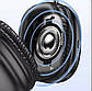 Бездротові навушники Bluetooth з мікрофоном Hoco wireless headphones (BT5.3, AUX/TF, 40h). Black, фото 6