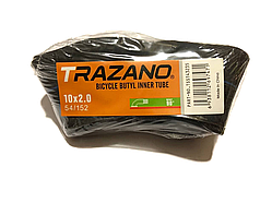 Камера велосипедна 10"х2,0 з кривим ніпелем Schrader AV