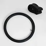 Камера велосипедна 10"х2/2,125 Deli Tire Schrader AV 35 з прямим штуцером, фото 2