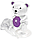 Інгалятор (небулайзер) компресорний 2B Teddy Bear для дітей, фото 3