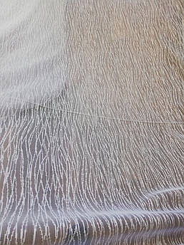 Тюль біла павутинка в зал спальню кухню