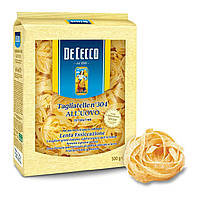 Макароны гнезда De Cecco Tagliatelle n304 500 гр. Паста Тальятелле из твердых сортов пшеницы итальянская